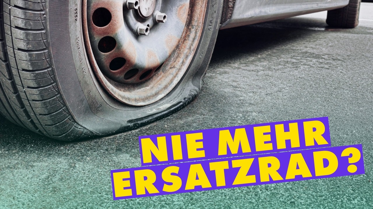 Grosse R&auml;der, grosse Probleme: Was hilft bei einem platten Reifen?
