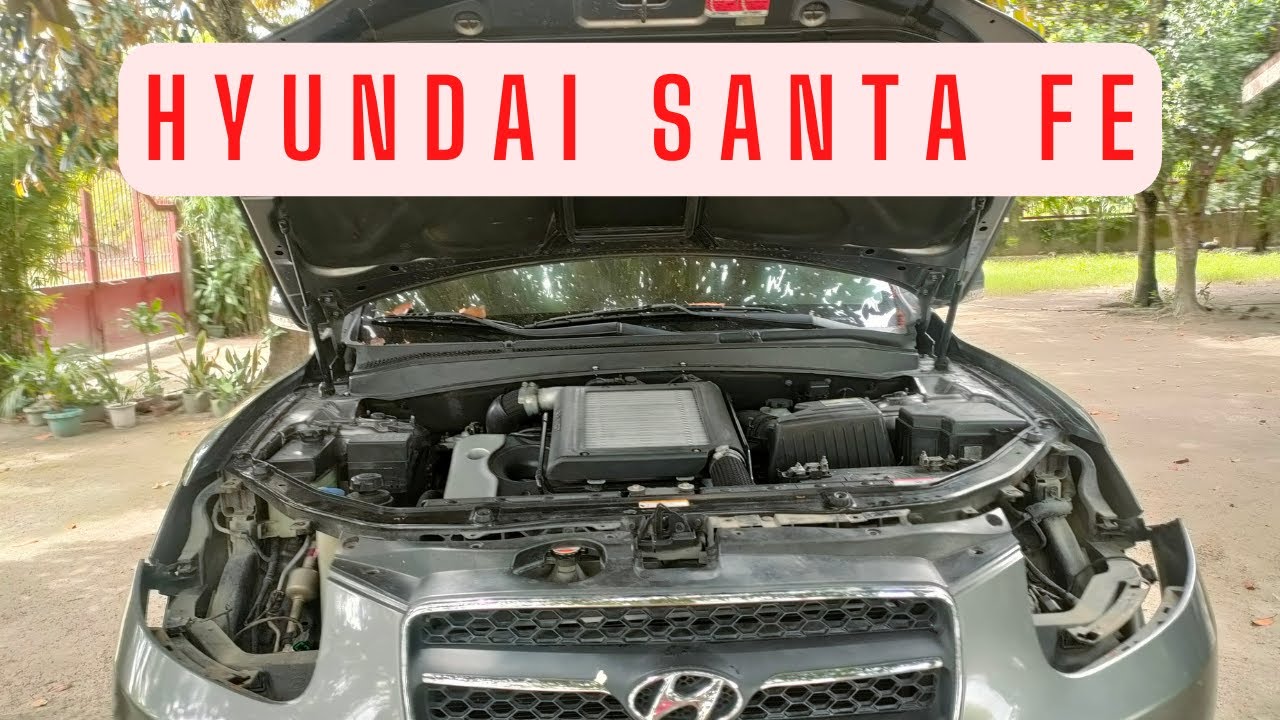 How To Remove Headlight Hyundai Santa Fe