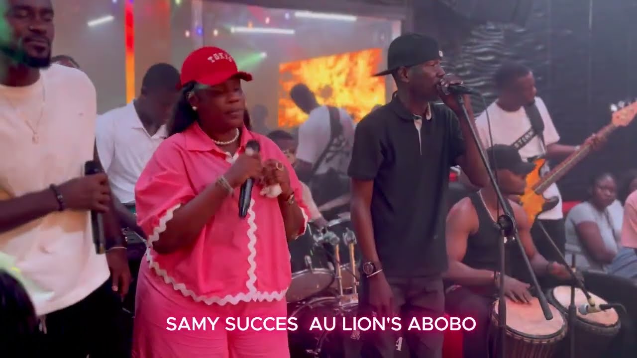 SAMY SUCCES LIVE PERFORMANCE AU LIONS CLUB ABOBO