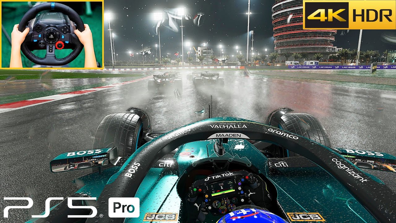 F1 25 PS5 Pro Insane Realism 4K HDR Gameplay | Logitech G29 Steering wheel