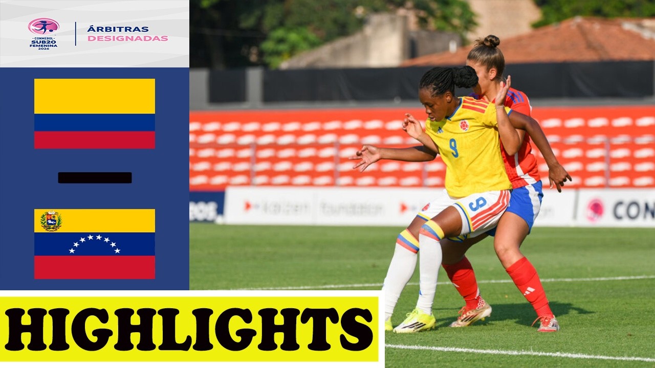 COLOMBIA vs VENEZUELA | MELHORES MOMENTOS | CONMEBOL SUB20 FEMENINA 2026