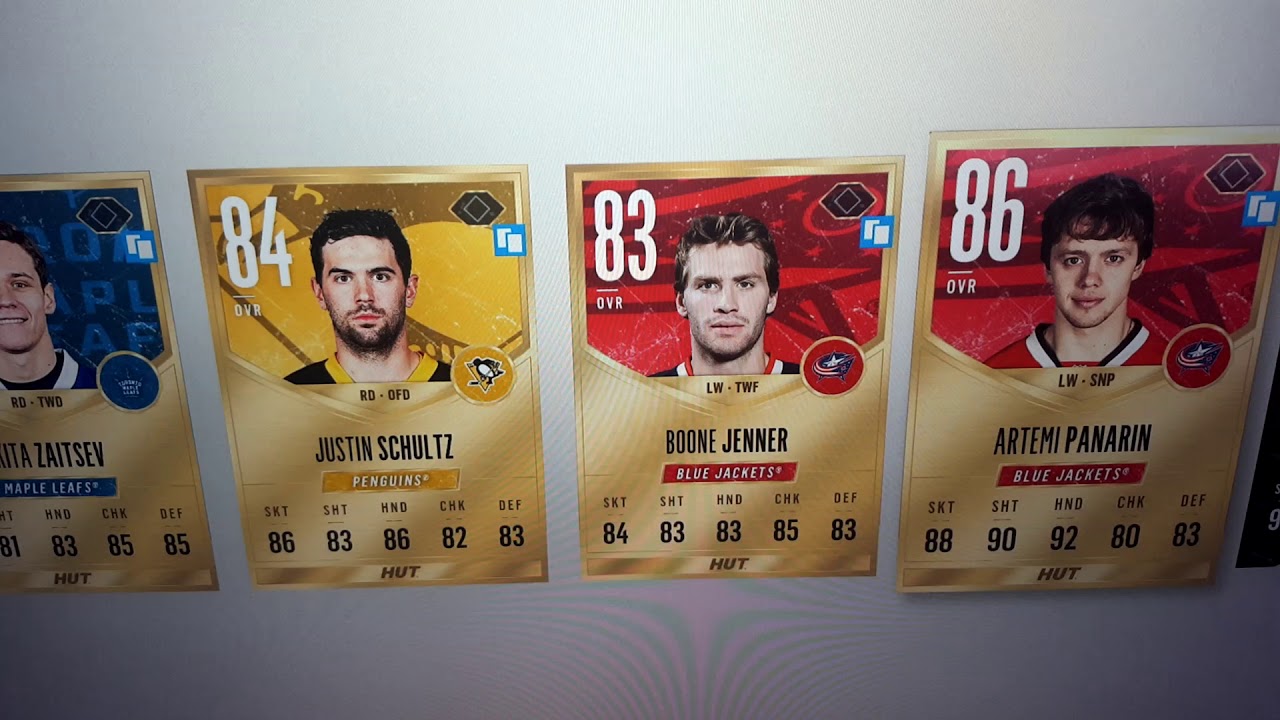 DTOTY ULTIMATE packs!!! 99 pull!!  2 DTOTY in 1 pack!!! NHL 18 HUT.