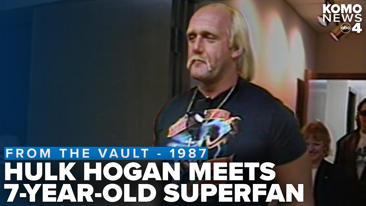 From the vault: Hulk Hogan meets his biggest 7-year-old fan at the Tacoma Dome in 1987