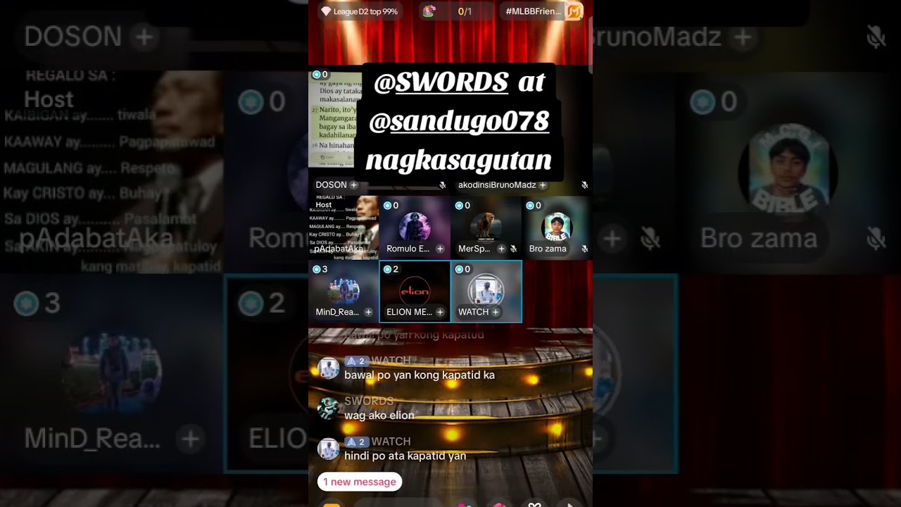 SWORD (MCGI) AT ELION (MCGI) NAGKASAGUTAN