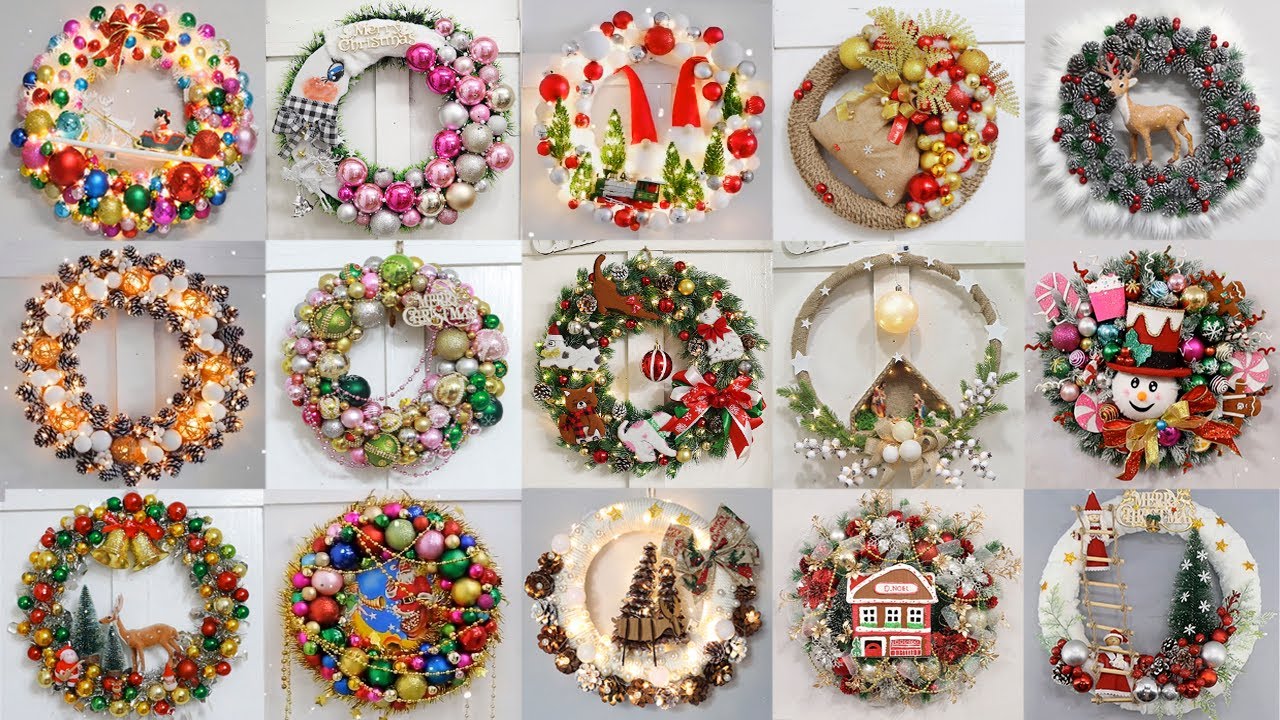 23 Best Christmas Wreaths Ideas - Diy Christmas Door Wreaths 2023