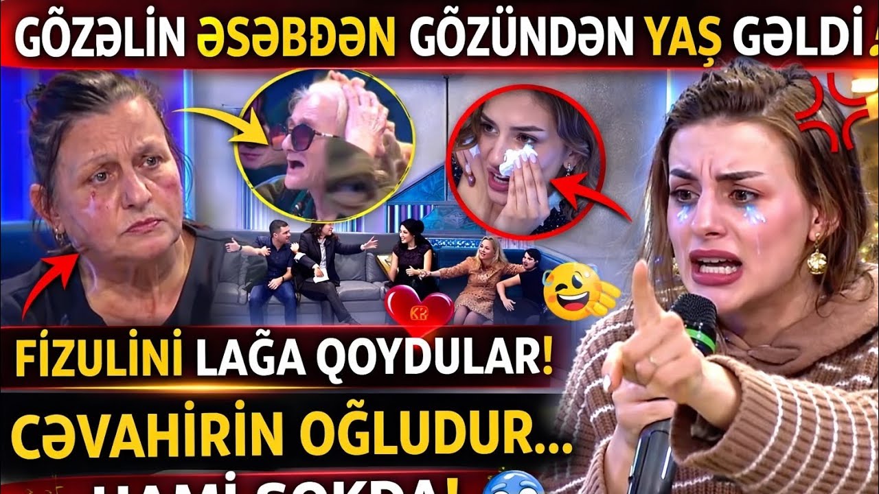 GÖZƏL SUSMADI- FÜZULİNİN AYAĞI SÜRÜŞKƏNDİ❓ ESMİRA,CEYRAN VƏ ASLAN ÖZÜ BİLİRDİ....😳