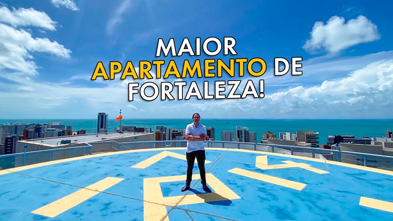 Maior APARTAMENTO de Fortaleza: Mansão Macedo 🤩