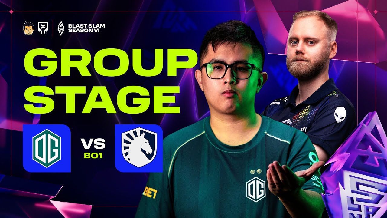 Full Game: OG vs Team Liquid - Game 1 (BO1) | Blast Slam VI 2026 Groupstage