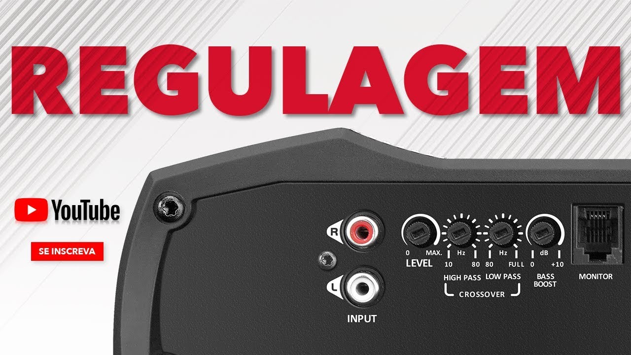 Como regular seu Módulo - Level, HPF, LPF e Bass Boost (English/CC)