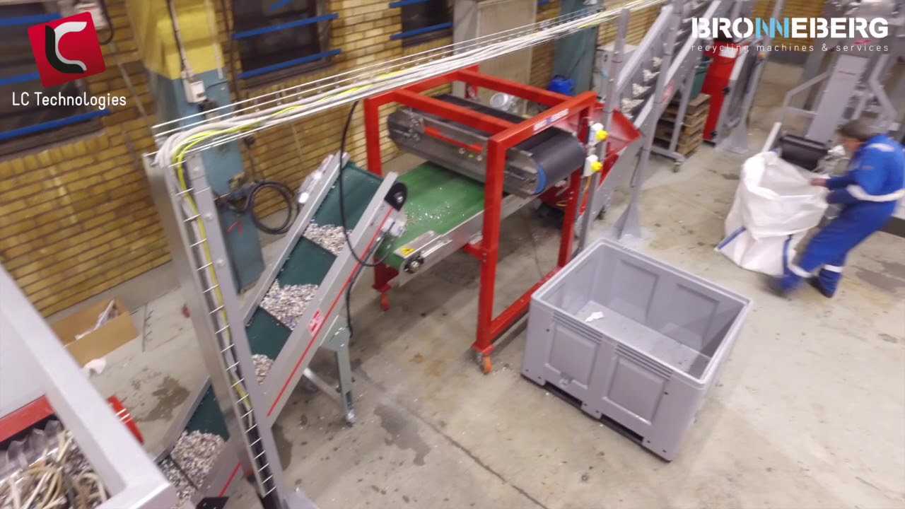 Ligne de broyage de câbles MG Recycling - MATRIX 1000
