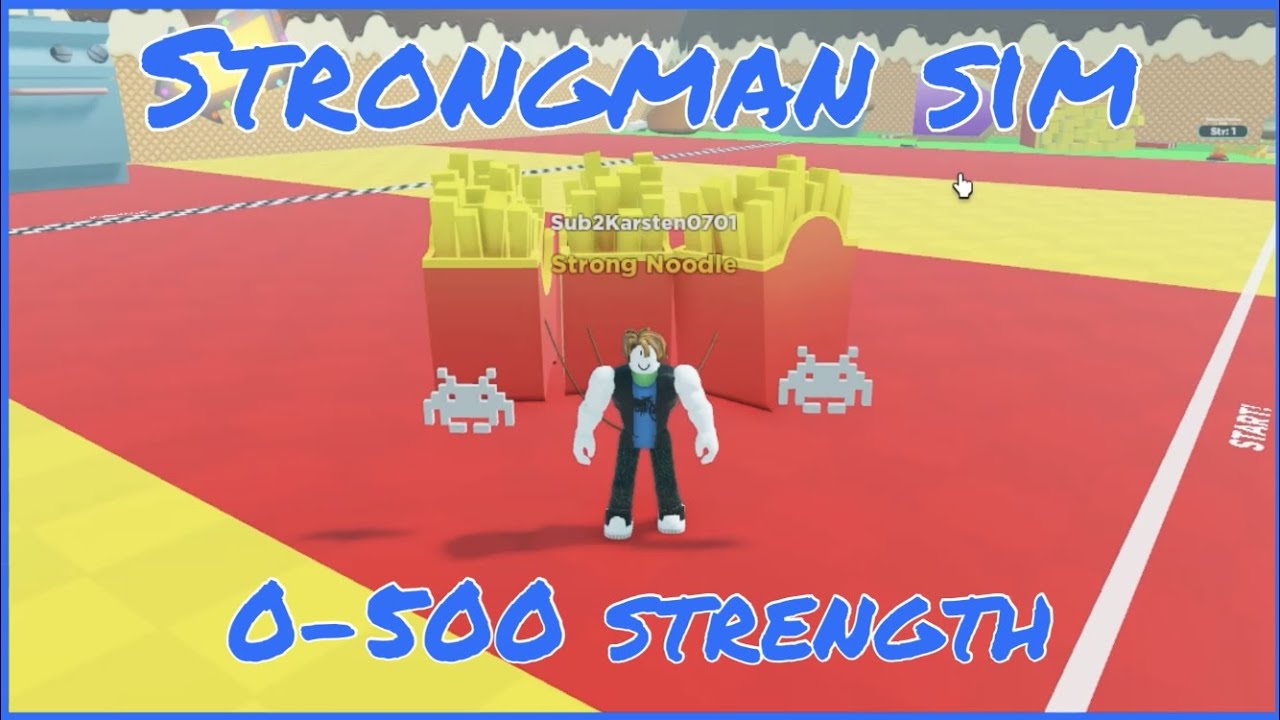 Strongman Simulator Noob To Pro 0-500 Strength #1