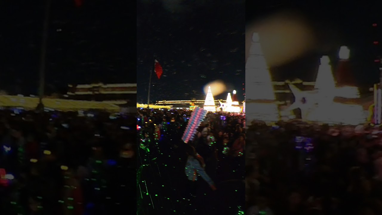 Zócalo navideño 2025.