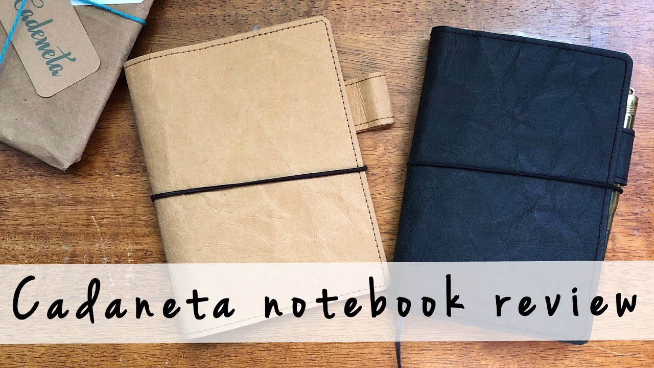 Cadaneta Notebook Review -  Washable Paper Cover