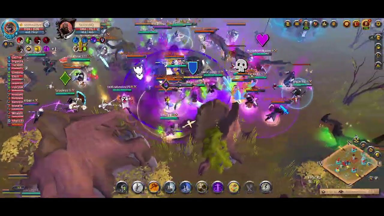F4F Ally vs Stay Close vs Punky Punki | SOB POV | Albion Online zvz 