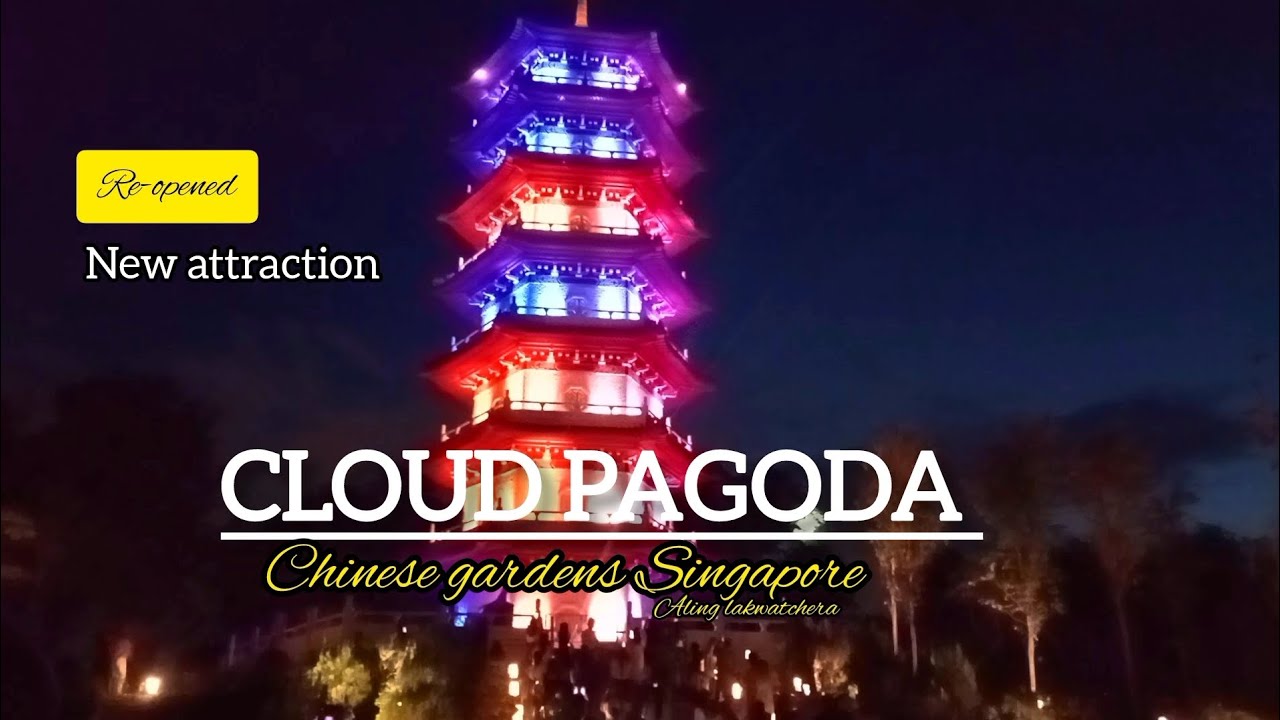 Re-opened  | Chinese gardens Singapore  #lightshow #juronglakegardens #chinesegardens