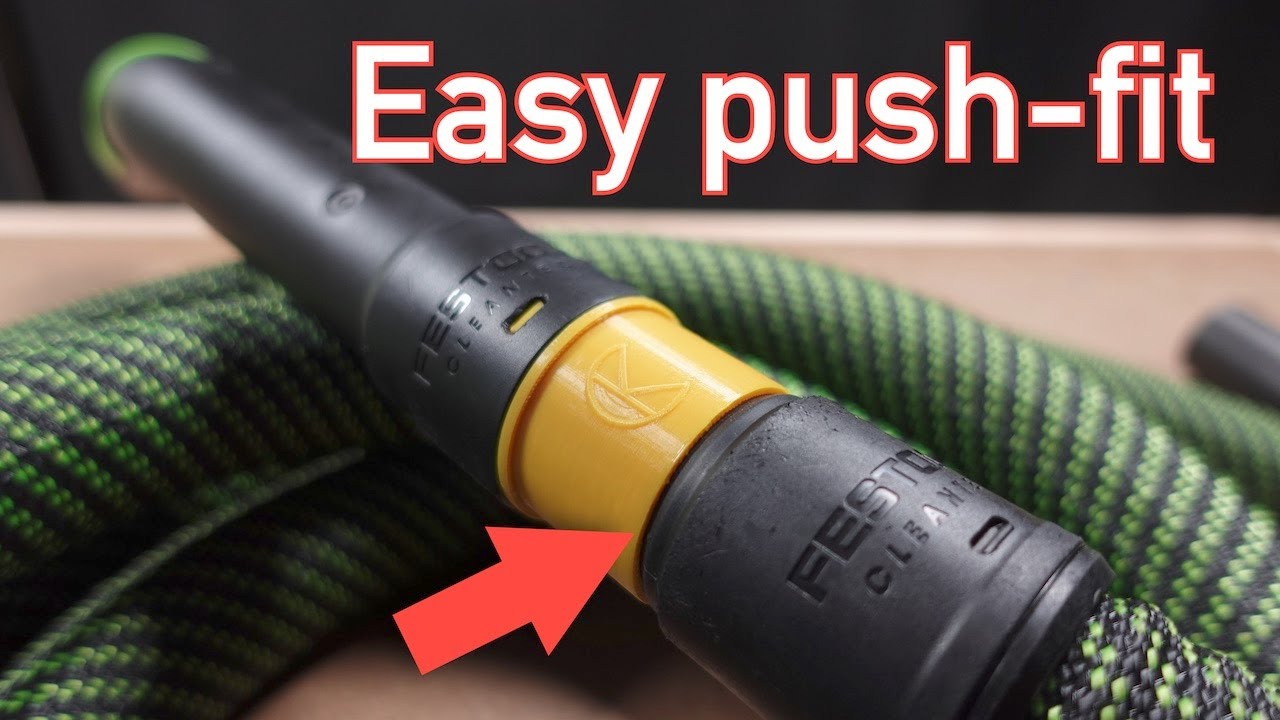 Festool vacuum easy push fit adapter