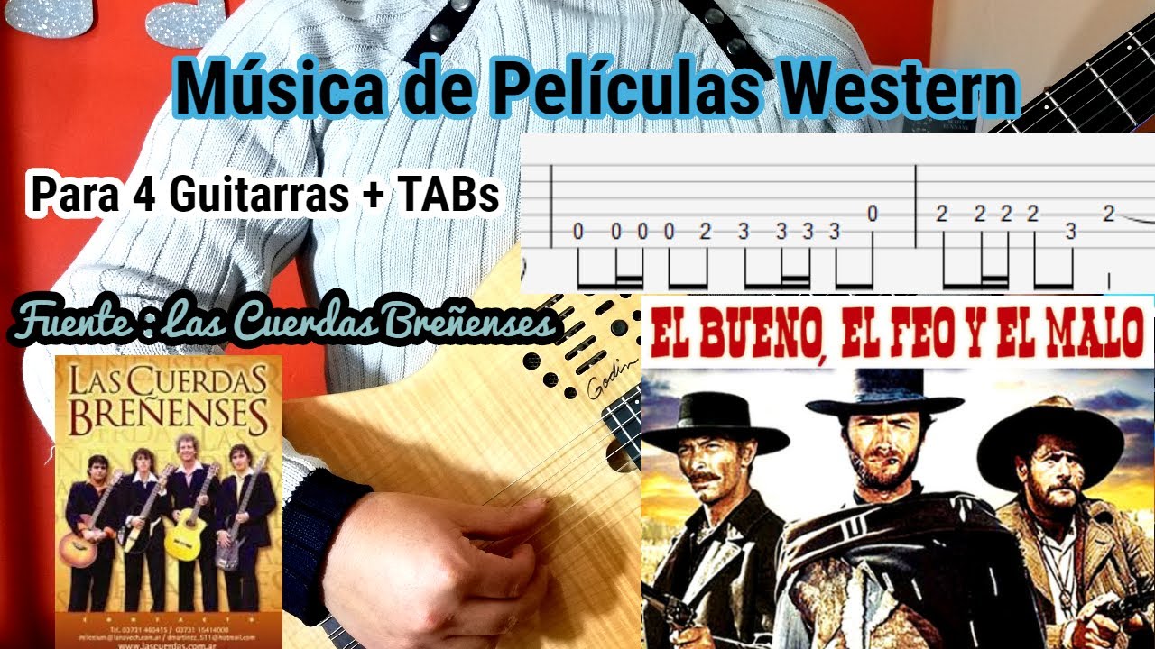 Música de Películas Western - [Guitarra + Tabs] Las Cuerdas Breñenses