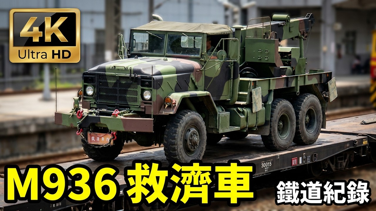 (4K) 軍車下鐵皮   M936 救濟車