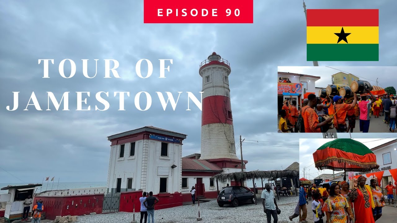 FIRST TIME in Jamestown, Accra, Ghana | Global Gyal | Episode #90 #ACCRA #JAMESTOWN #GHANA