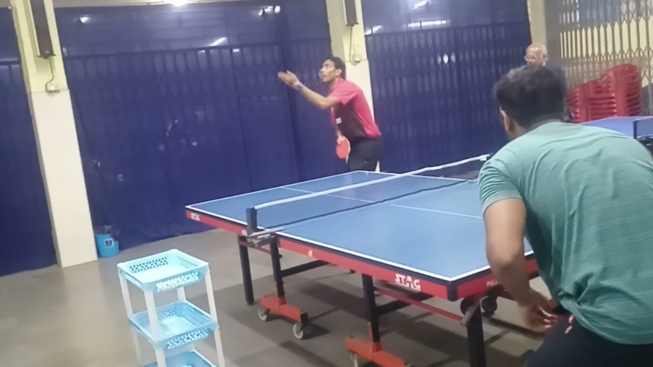 Sharath Kamal with Chennai Topspin TT academy players
