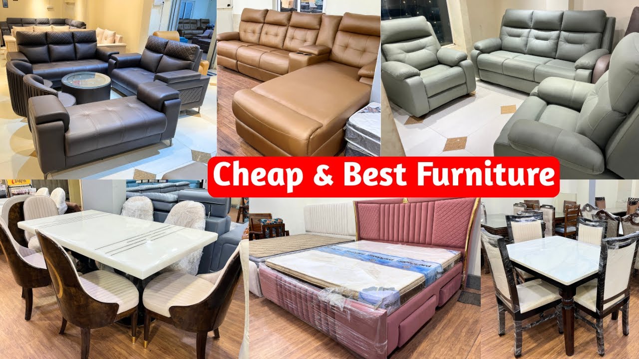 Chepeast Furniture Market In Hyderabad  Luxury Sofa Sets Recliner Marble Dining Tables Designer Cots