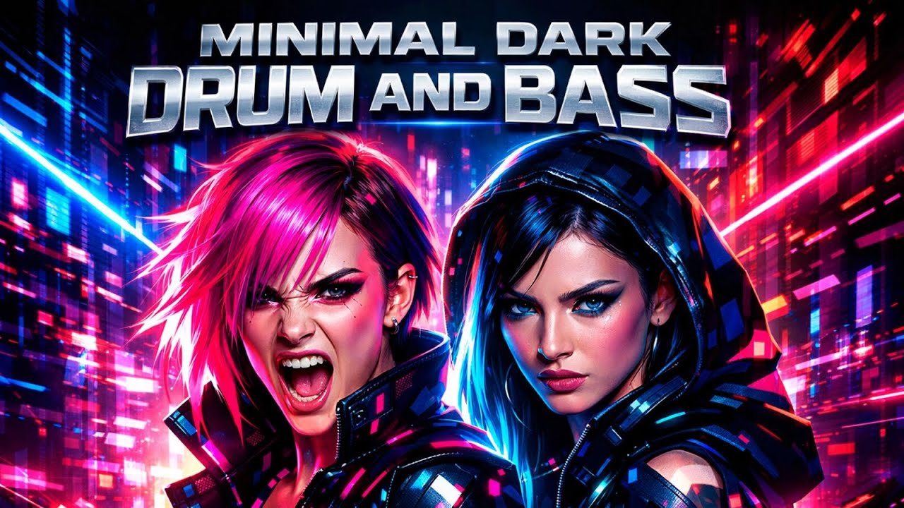 Halsey & Tini - Neon Descent 🎤 Experimental Deep Dark DnB Atmosphere 2026