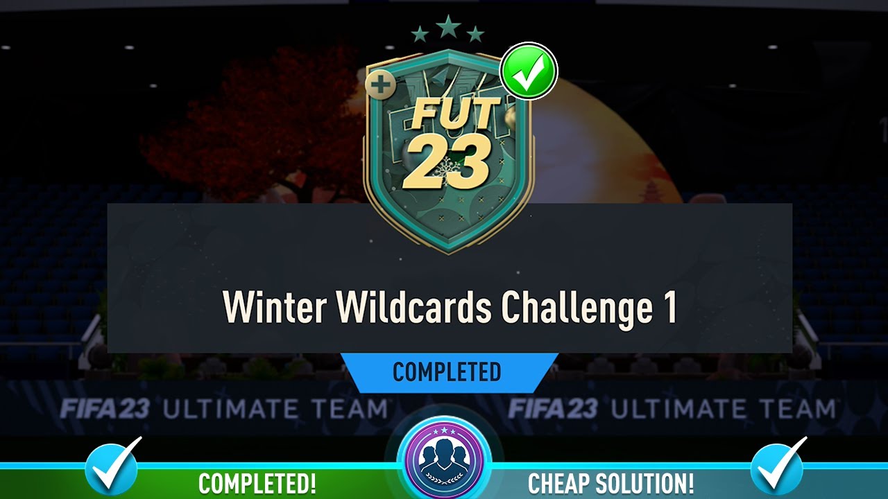 Winter Wildcards Challenge 1 SBC завершен &mdash; самое дешевое решение и советы &mdash; FIFA 23