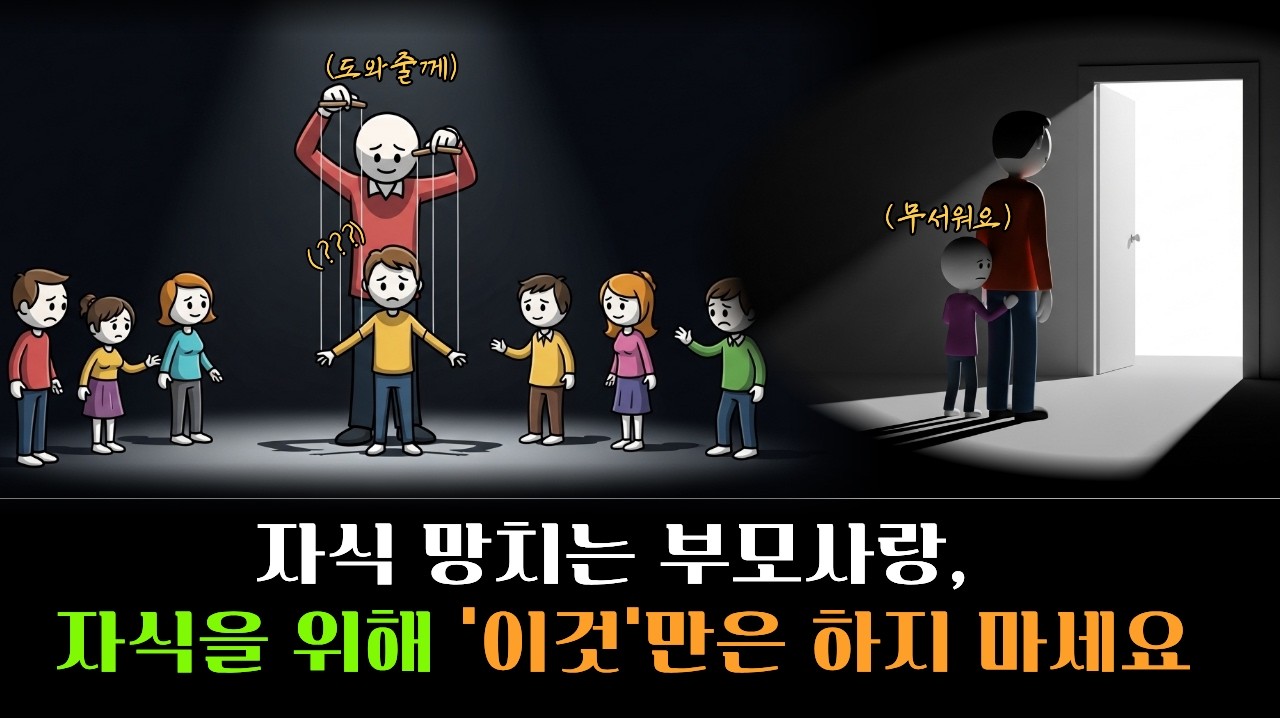 서른이 넘어도 자식이 애처럼 살길 원하십니까? 자식의 진짜 독립을 원한다면 이것만은 피하세요.