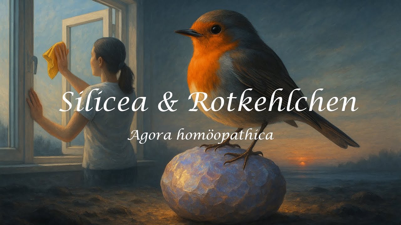 Silicea und Rotkehlchen - Begegnung in der Agora homöopathica - Seelenhomöopathie