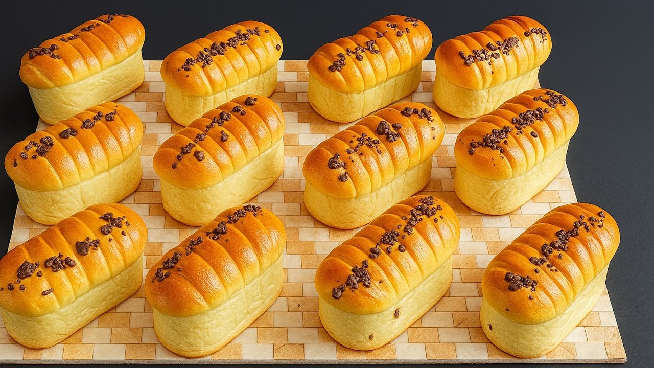 Roti Coklat Pisang lembut tanpa BI