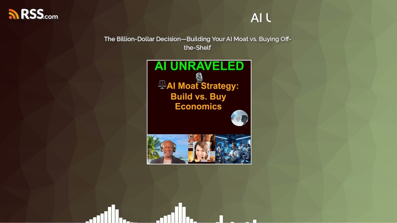 ⚖️The Billion-Dollar Decision&mdash;Building Your AI Moat vs. Buying Off-the-Shelf