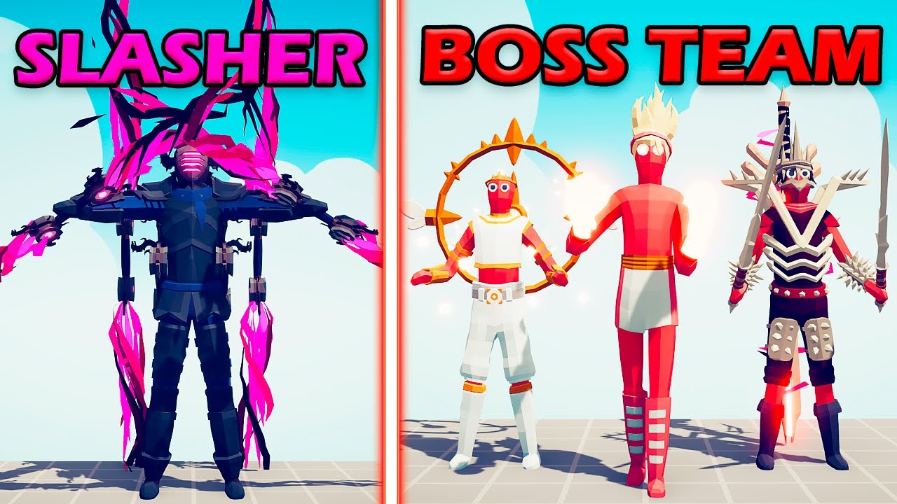 IGNISLASHER vs BOSS UNITS TEAM - Totally Accurate Battle Simulator | TABS