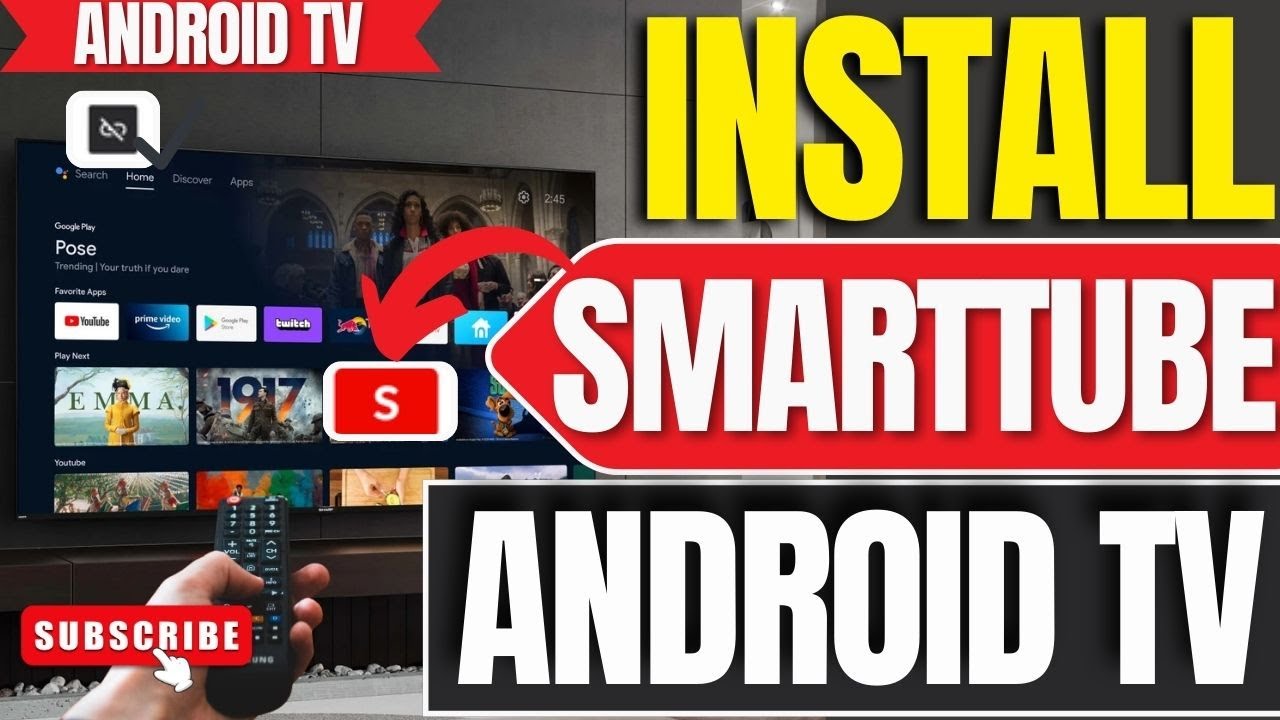 Как установить SmartTube на любой Android TV, ТВ-приставку и Google TV с помощью Unlinked
