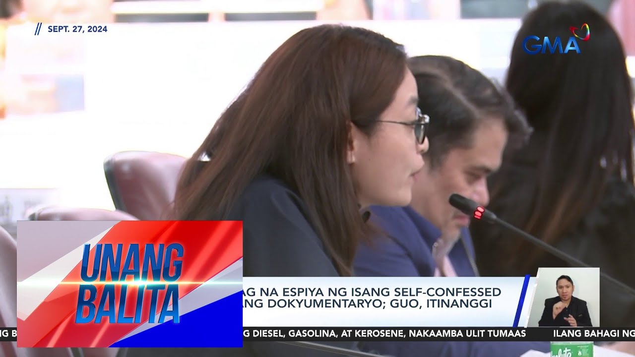 Alice Guo, tinawag na espiya ng isang self-confessed Chinese spy sa isang... | Unang Balita