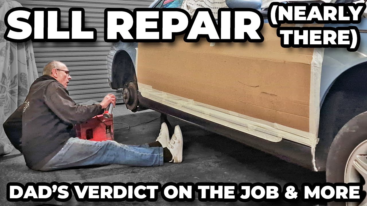 Rover 75 Rusty Sill Repairs Are Nearly Complete - Workshop Update