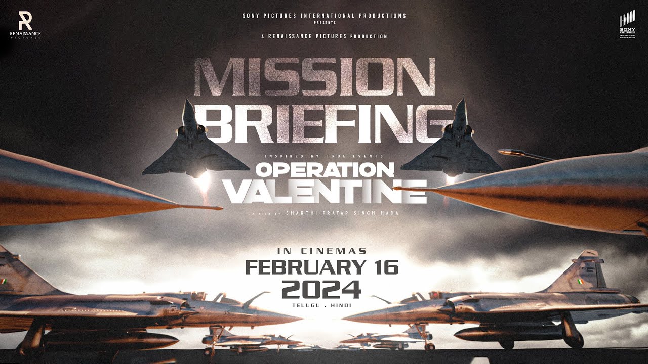 Operation Valentine | Motion Teaser | Varun Tej Manushi Chillar| 1st March 2024