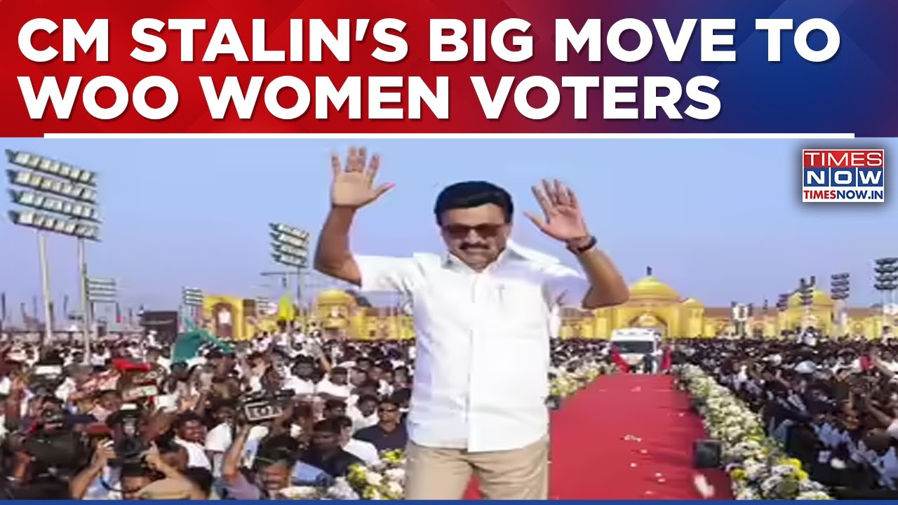 Tamil Nadu CM Stalin Credits Rs 5k To 1.31 Crore Women; Announces Rs 2k Monthly Boost Ahead of Polls