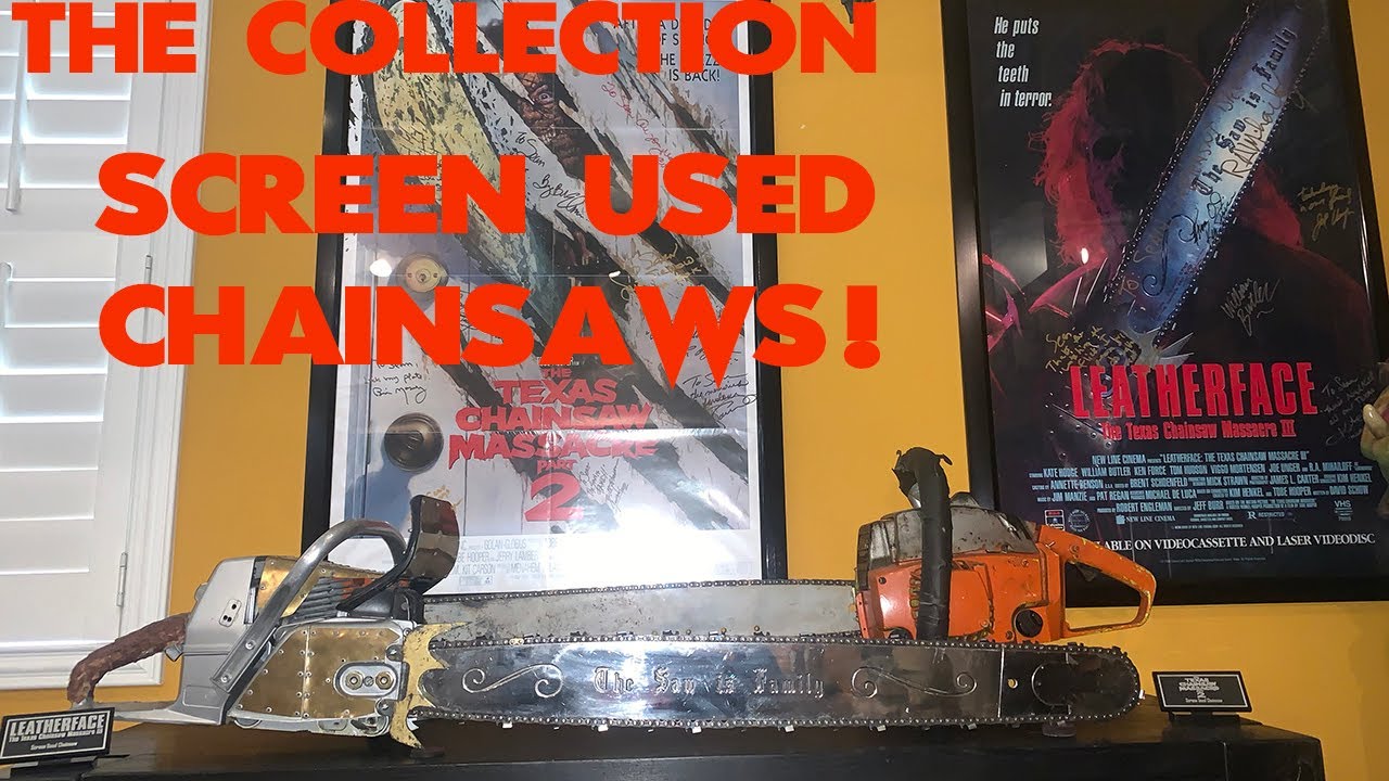 The Texas Chainsaw Massacre 2 & 3 Leatherface Screen Used Chainsaws | The Collection with Sean Clark
