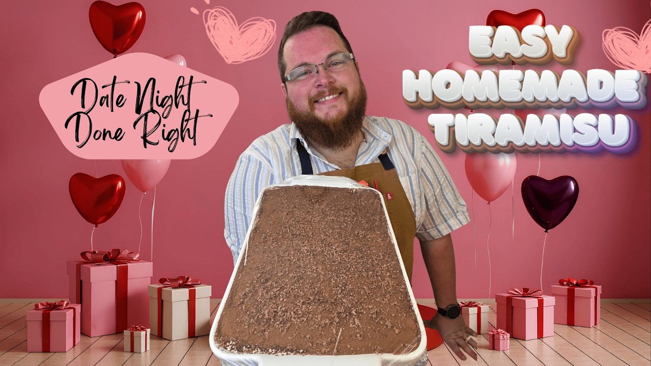 Classic Tiramisu Recipe | Valentine’s Day Dessert #foodparables  #tiramisu  #nobake