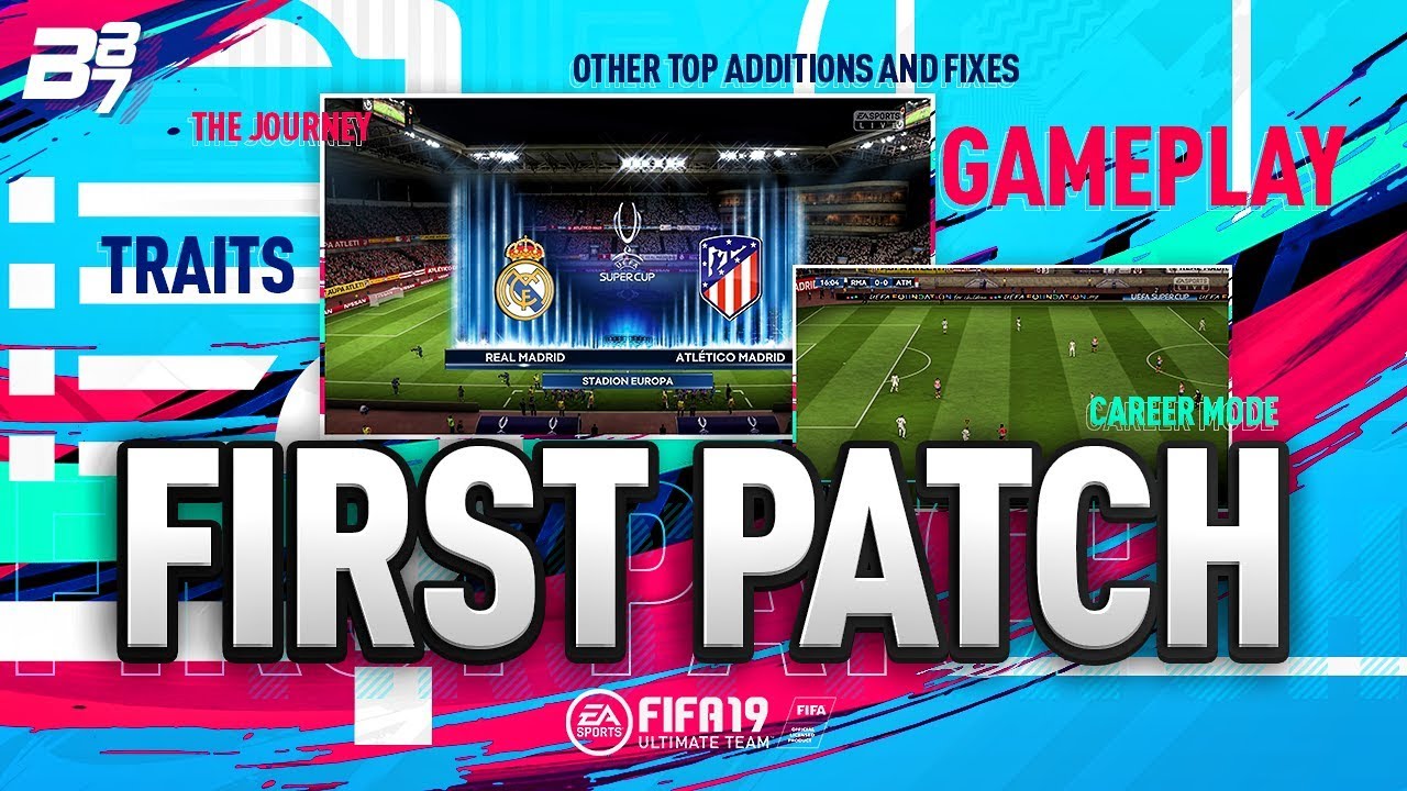 THE FIRST PATCH w/ FUT CHAMPIONS REWARDS INFO! | FIFA 19 ULTIMATE TEAM