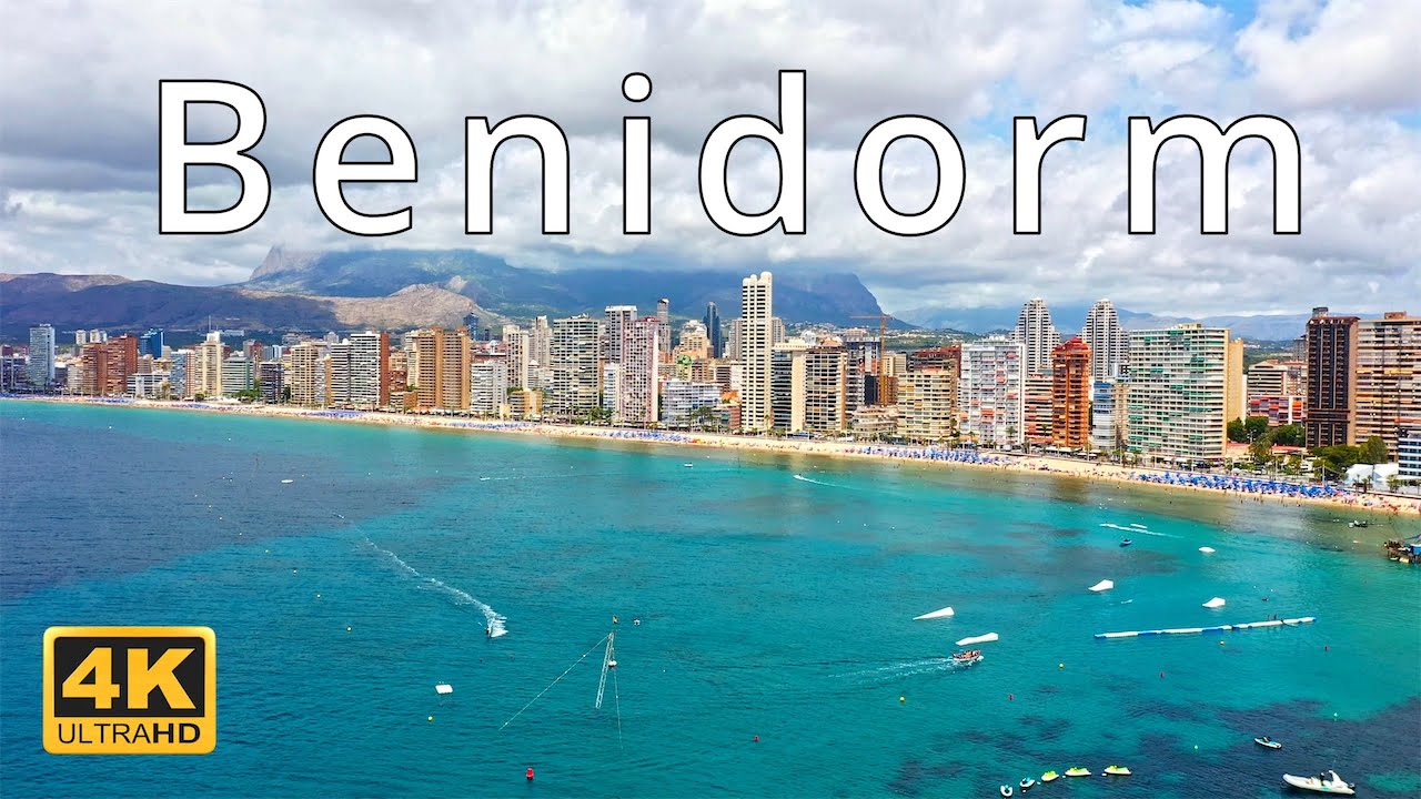 Benidorm , Spain 🇪🇸 | 4K Drone Footage