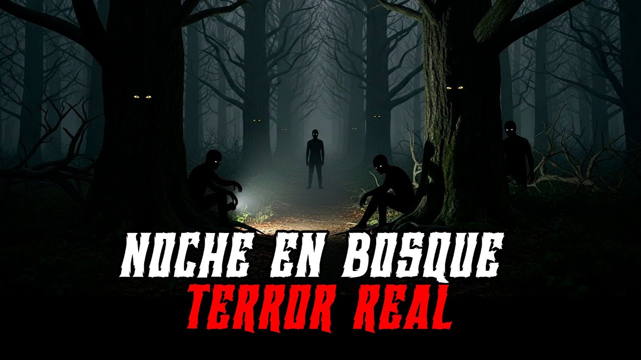 3 Historias de Terror VERDADERAS en Bosque de Noche