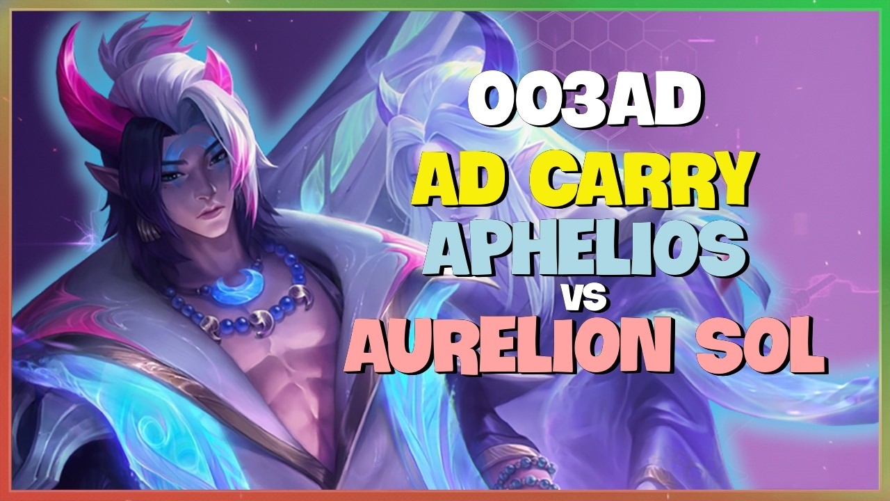 Rank 1 Aphelios : CỖ MÁY HỦY DIỆT Biến Aurelion Sol Thành NPC - Vietsub