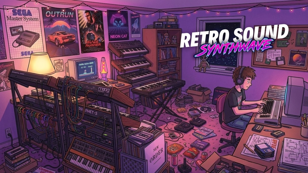 GLIDE 🎶 Synthwave Vaporwave Chillwave