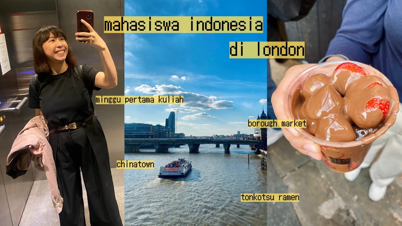 mahasiswa indonesia di london | minggu pertama kuliah | weekly vlog ep. 2