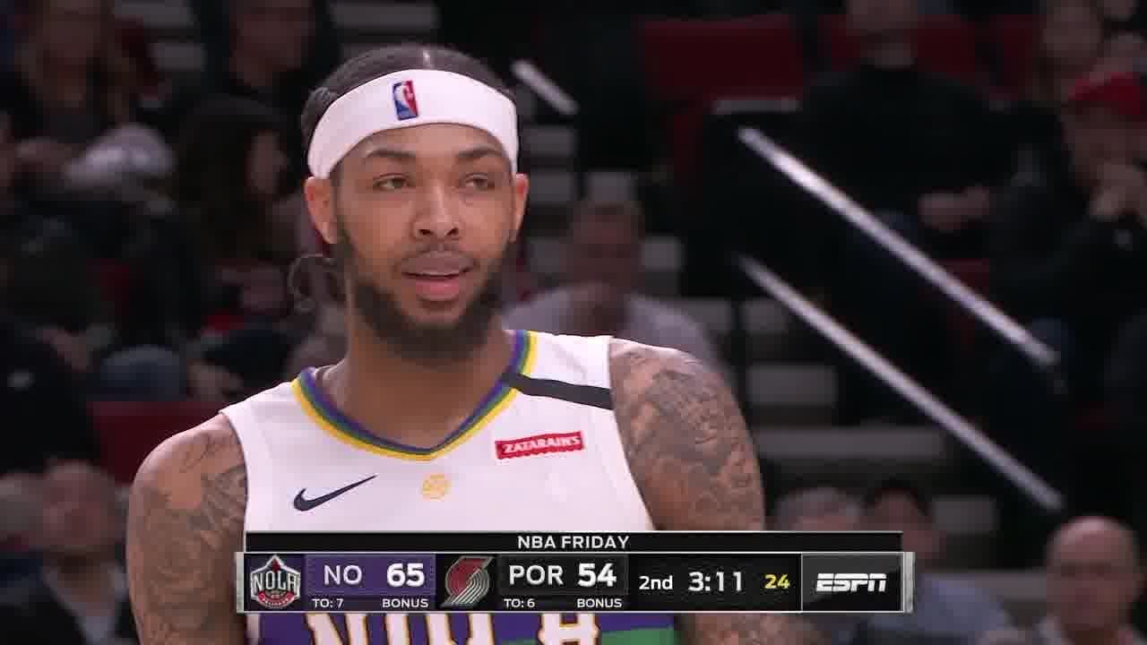 Brandon Ingram Full Play vs Portland Trail Blazers | 02/21/20 | Smart Highlights