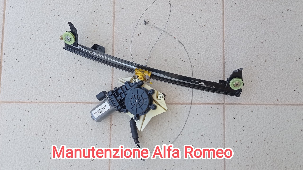 Sostituzione alzacristalli Alfa Romeo 147 - 156 - Gt