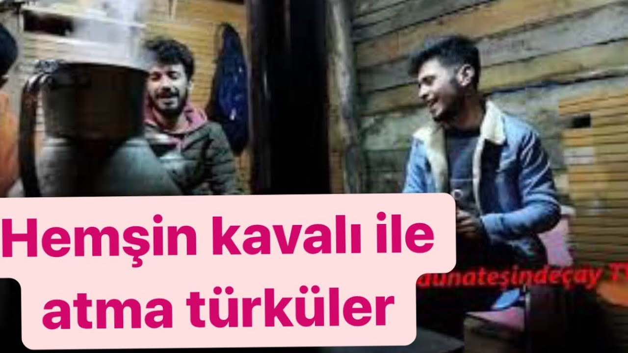 Grup CAGSE Hemşin kavalı ile atma türküler