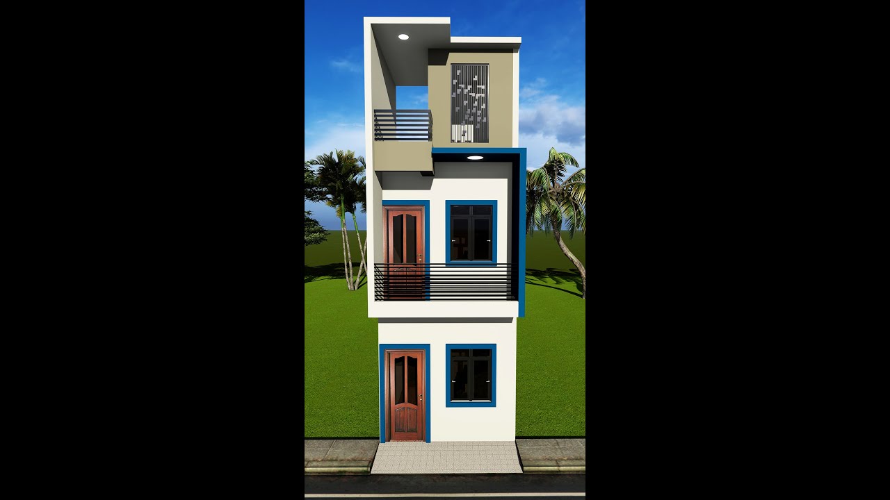 10*30 house plan 3d || 10*30 house plan || 10x30 small home design
