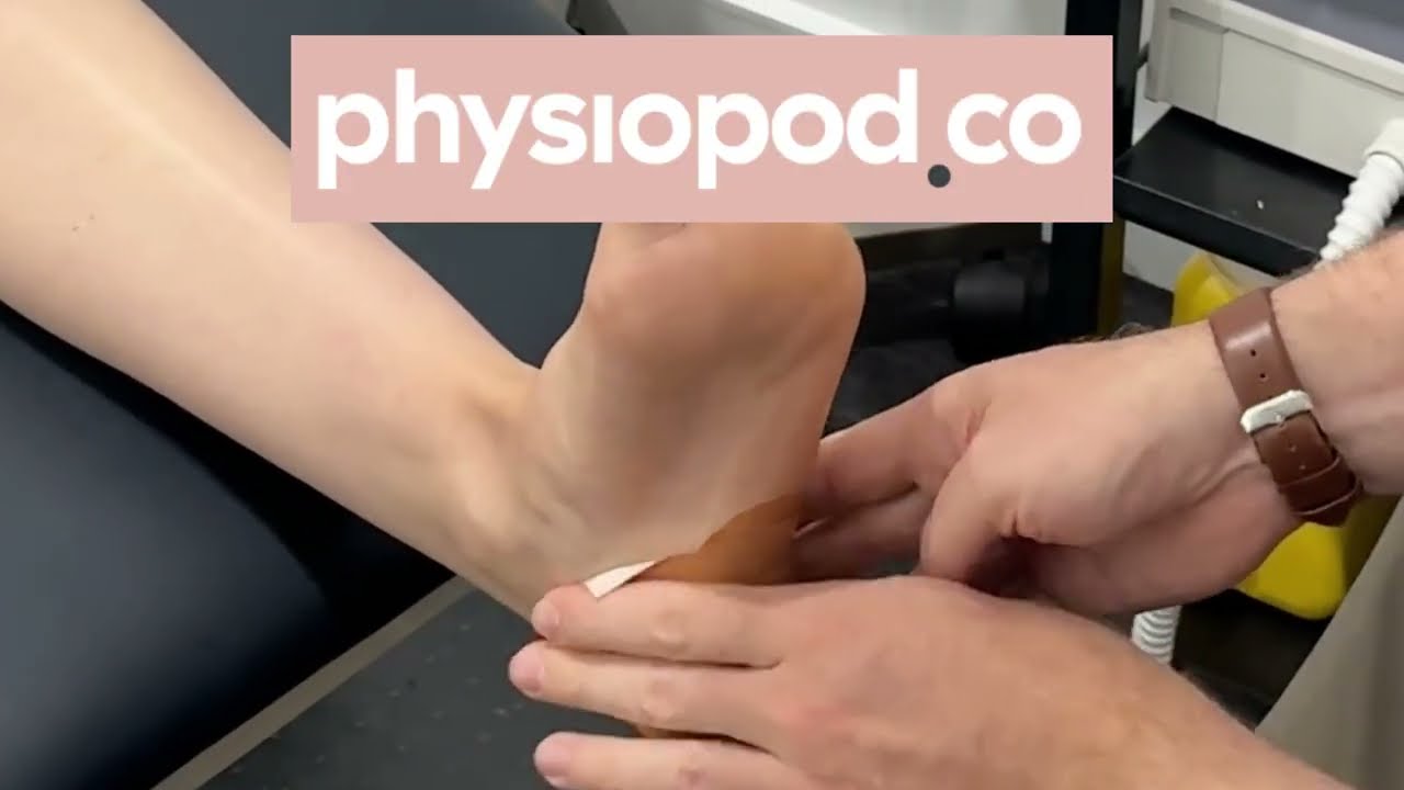 Taping For Heel Pain
